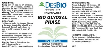 DSRT0118 Bio Glyoxal Phase 6-6-19.jpg Bio Glyoxal Phase - DSRT0118 Bio Glyoxal Phase 6 6 19